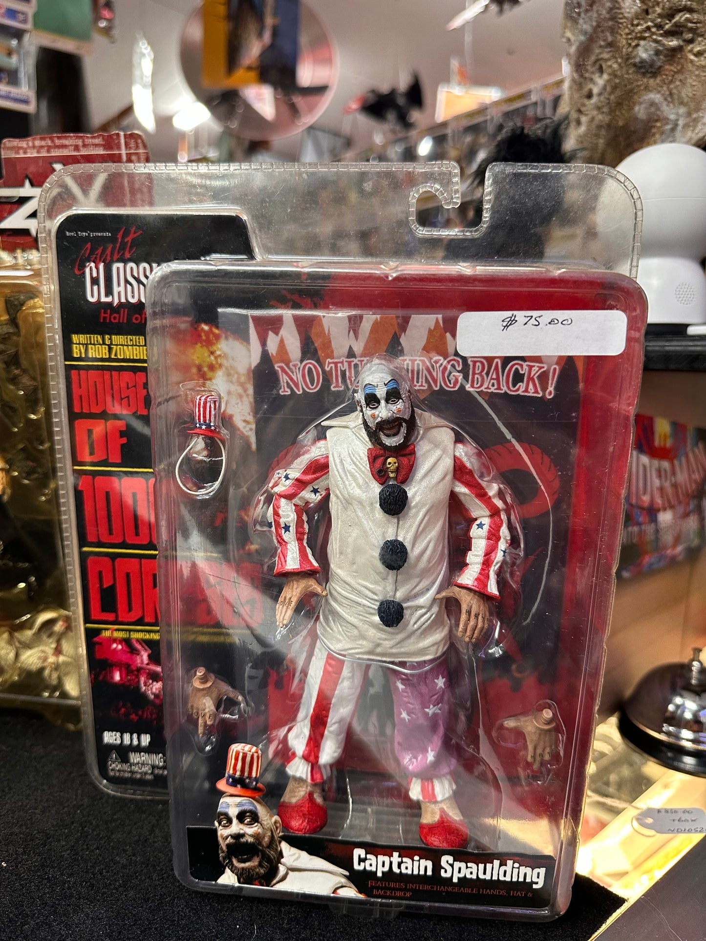 CULT CLASSICS HOUSE OF A 100 CORPS CAPTAIN SPAULDING FIGURE