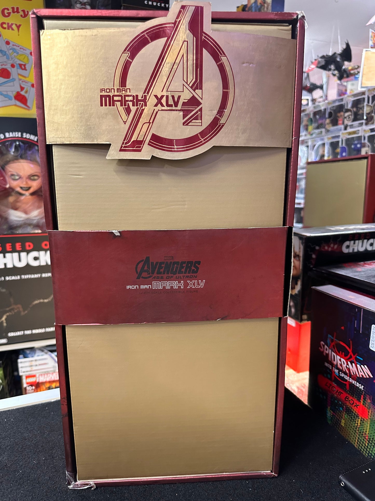 HOT TOYS IRON MAN MARVEL AVENGERS MARK XLV Captain Comics and Collectables Pty Ltd