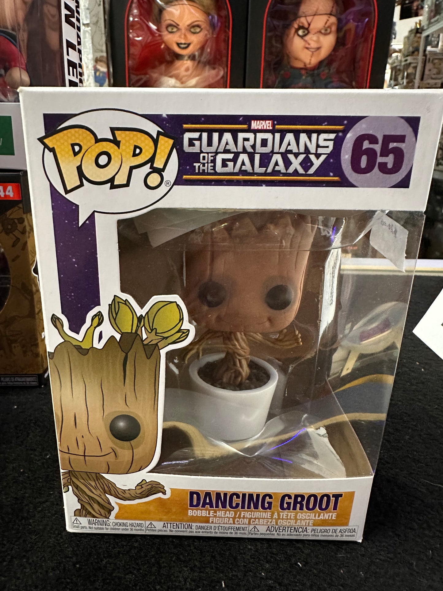 FUNKO POP GUARDIANS OF THE GALAXY DANCING GROOT #65