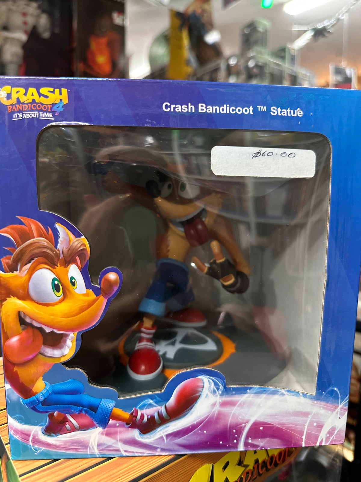 CRASH BANDICOOT STATUE
