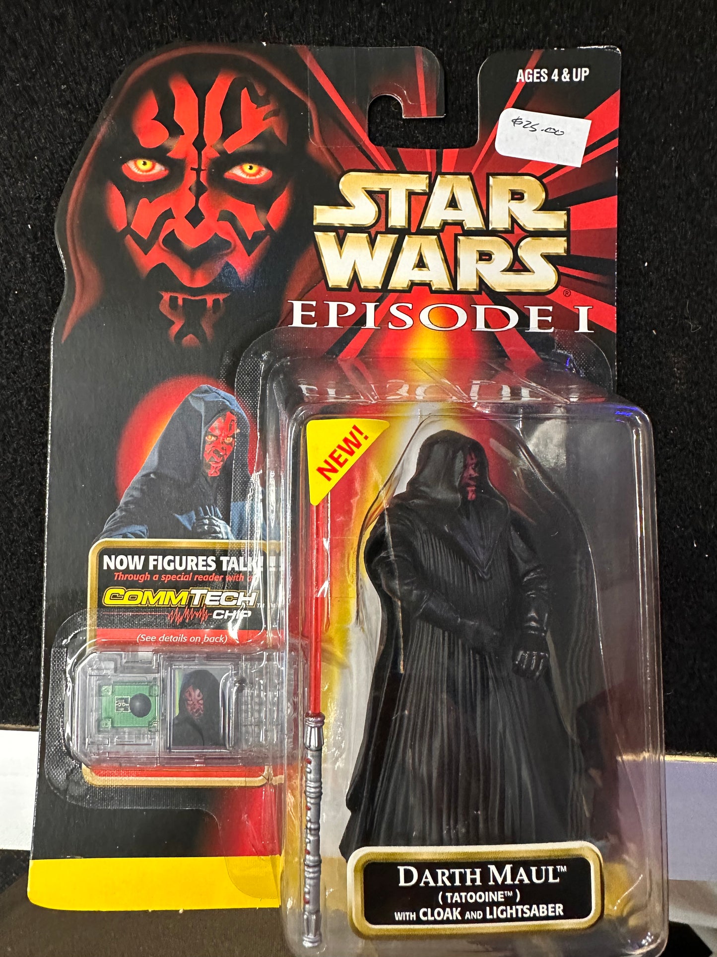 STAR WARS EPISODE 1 DARTH MAUL (TATOOINE) (COMMTECH CHIP)