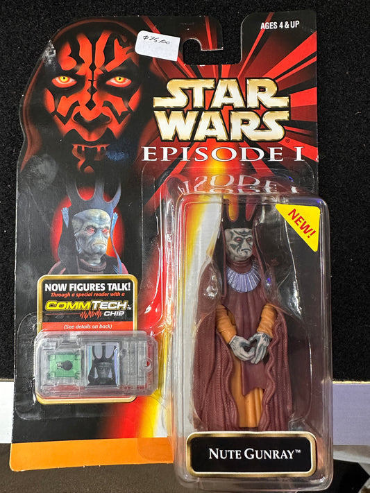 STAR WARS EPISODE 1 NUTE GUNRAY (COMMTECH CHIP)
