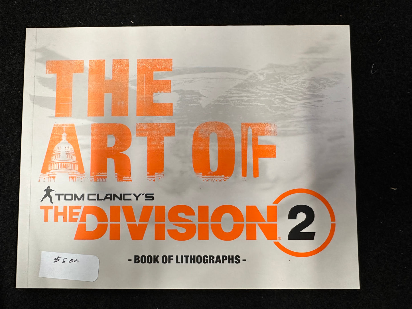 THE ART OF THE DIVISION 2 BOOK OF LITHOGRAPHS