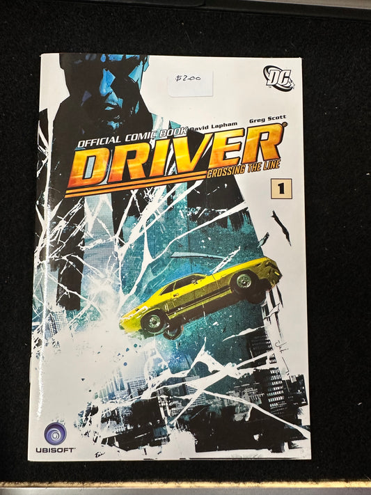 OFFICIAL COMIC BOOK DRIVER CROSSING THE LINE