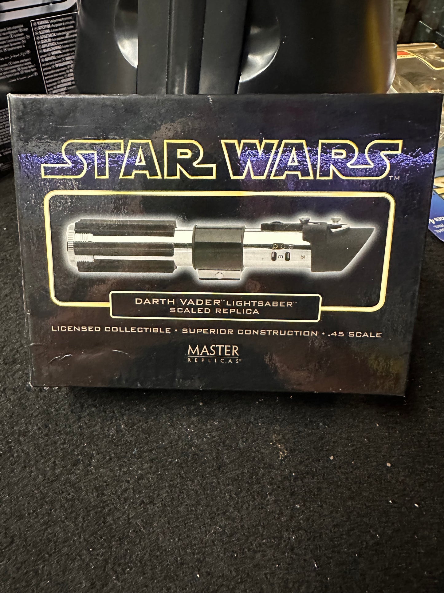 STAR WARS DARTH VADER LIGHTSABER SCALED REPLICA