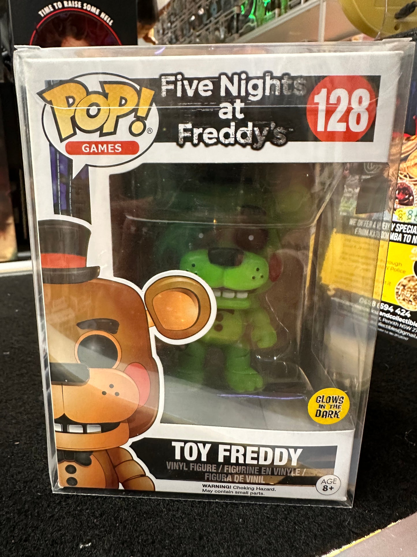 FUNKO FIVE NIGHTS OF FREDDY'S TOY FREDDY #128