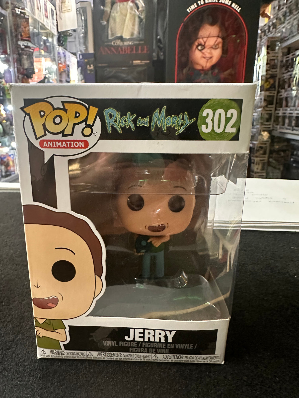 FUNKO POP RICK AND MORTY JERRY #302