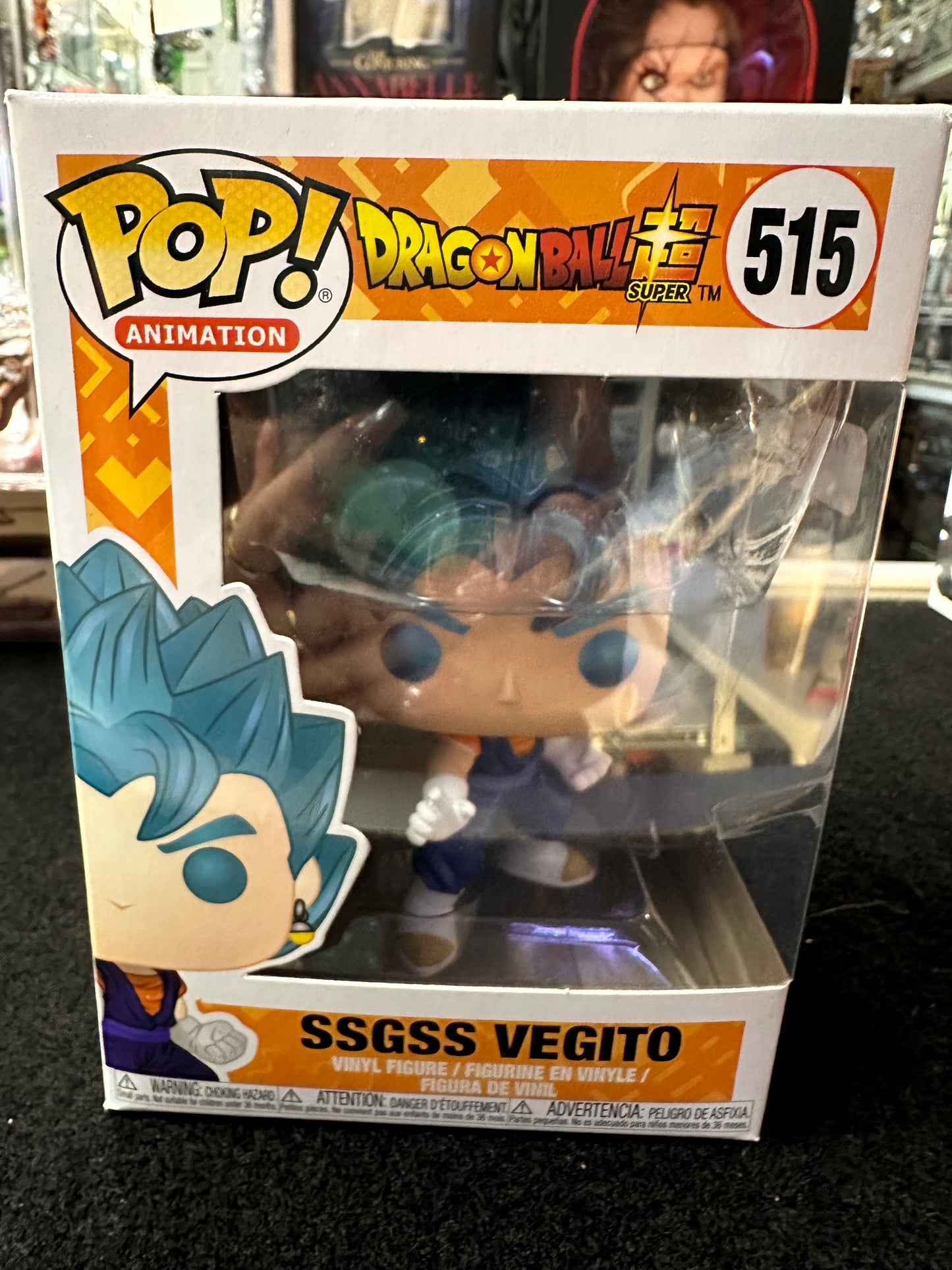 Vegito Metallic Funko Pop Ssgss Vegito Hot Topic Ss Vegito Funko