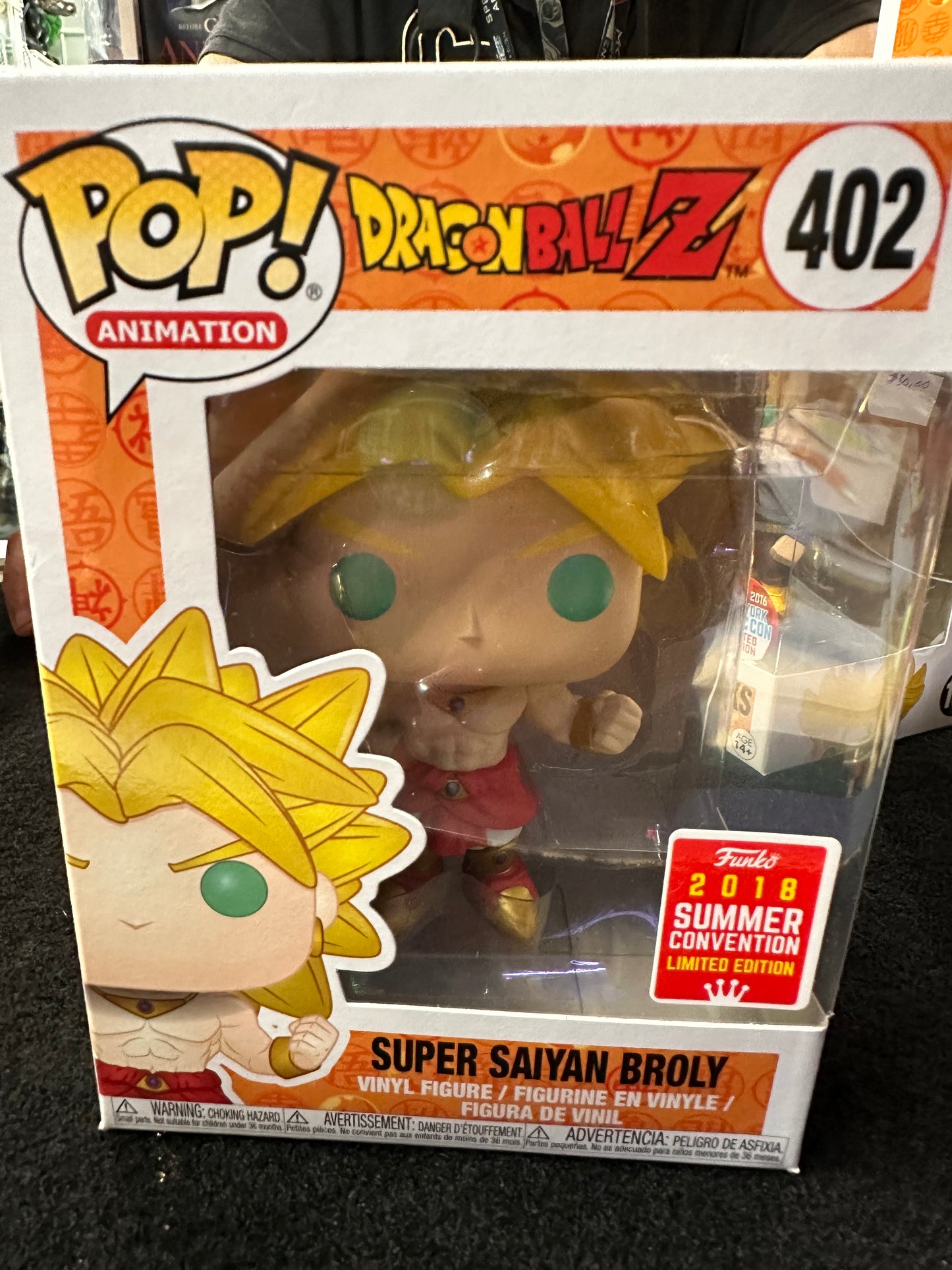 FUNKO POP DRAGON BALL Z SUPER SAIYAN BROLY #402