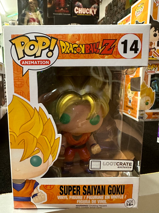 FUNKO POP DRAGON BALL Z SUPER SAIYAN GOKU #14