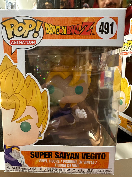 FUNKO POP DRAGON BALL Z SUPER SAIYAN VEGETA #491