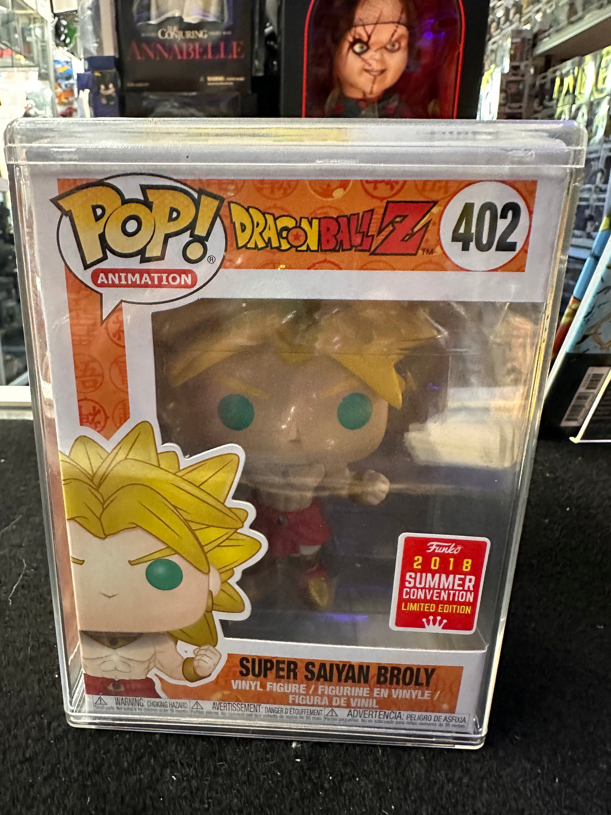 FUNKO POP DRAGON BALL Z SUPER SAIYAN BROLY # 402