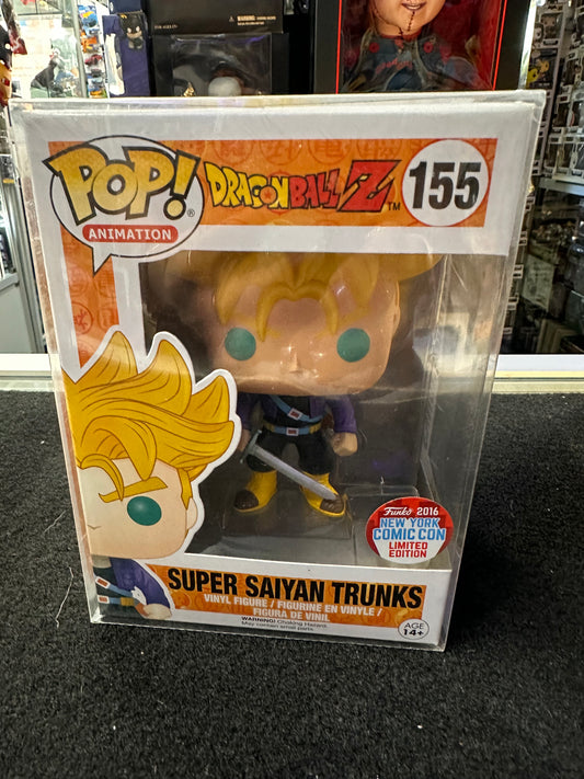 FUNKO POP DRAGON BALL Z SUPER SAIYAN TRUNKS #155