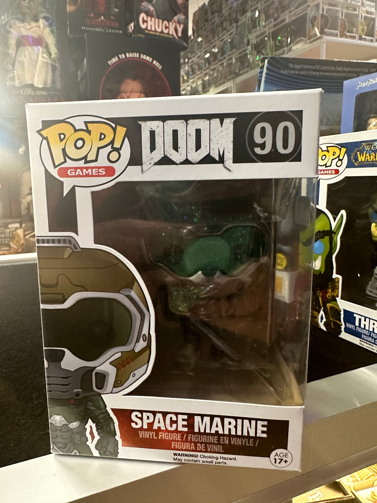 FUNKO POP DOOM SPACE MARINEE #90