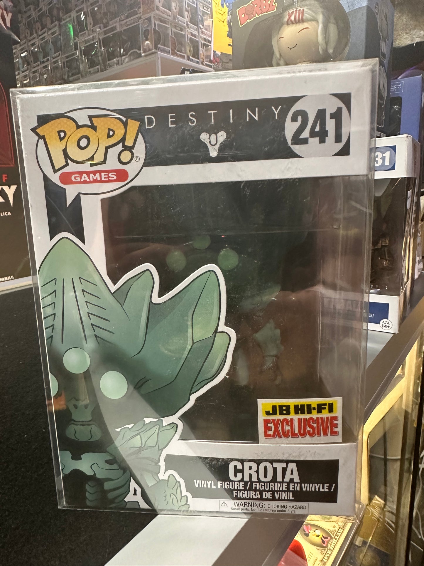 FUNKO POP DESTINY CROTA EXCLUSIVE #241