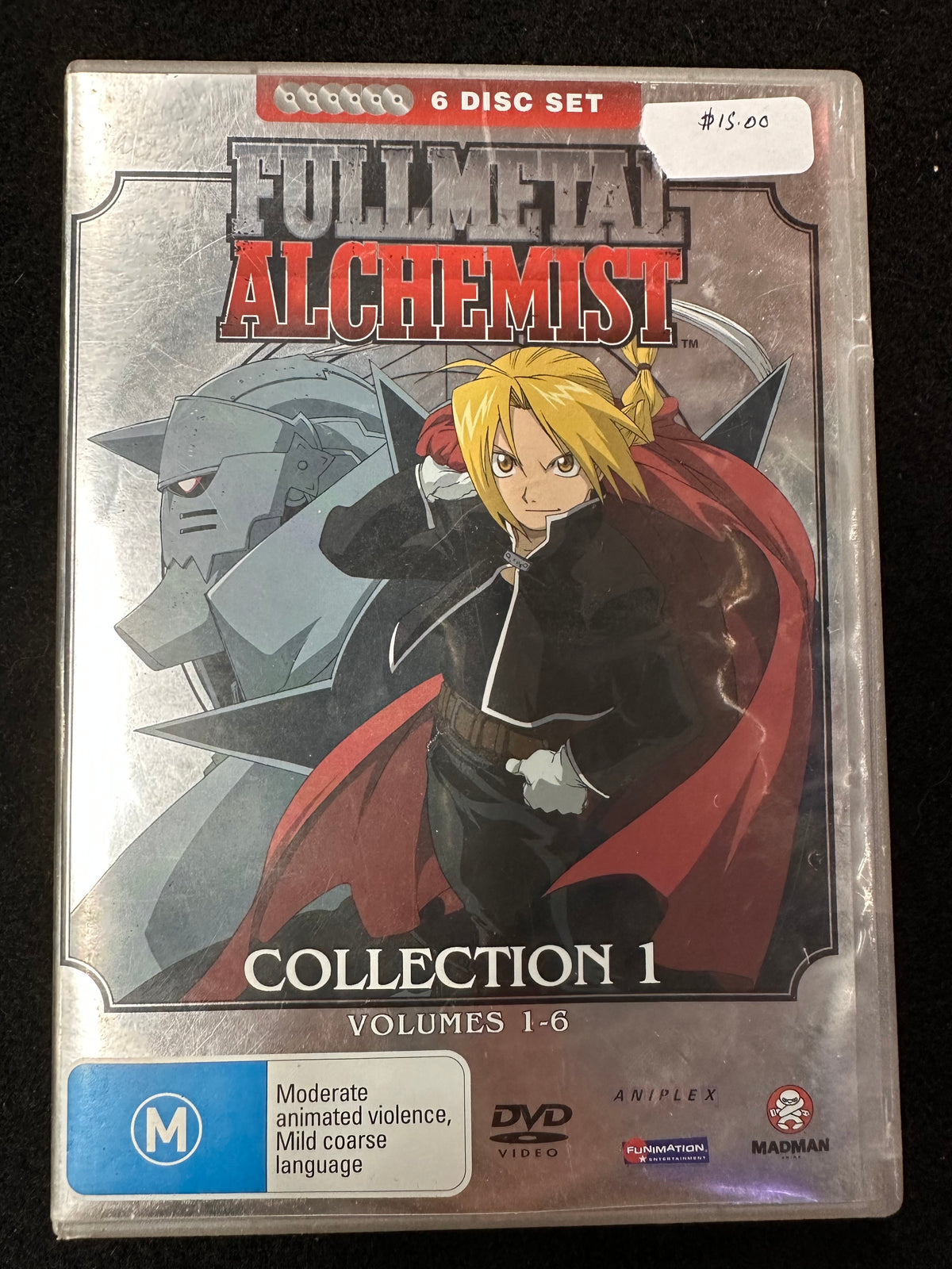 FULLMETAL ALCHEMIST COLLECTION 1 VOLUMES 1-6