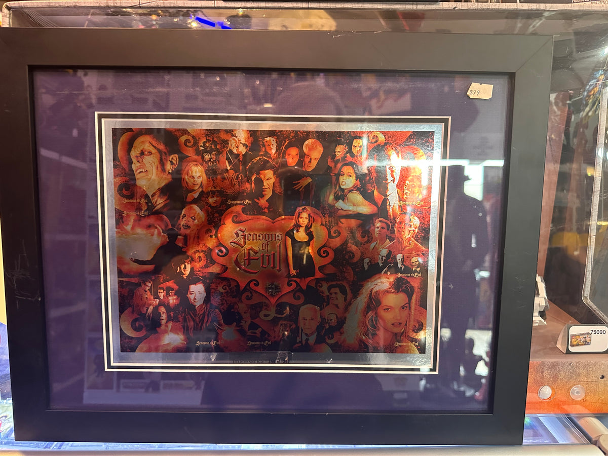 BUFFY THE VAMPIRE SLAYER UNCUT FRAMED SHEET - SEASON OF EVIL 289/299