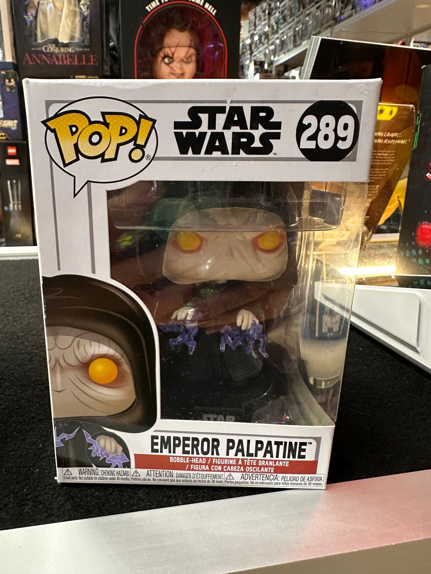 FUNKO POP STAR WARS EMPEROR PALPATINE #289