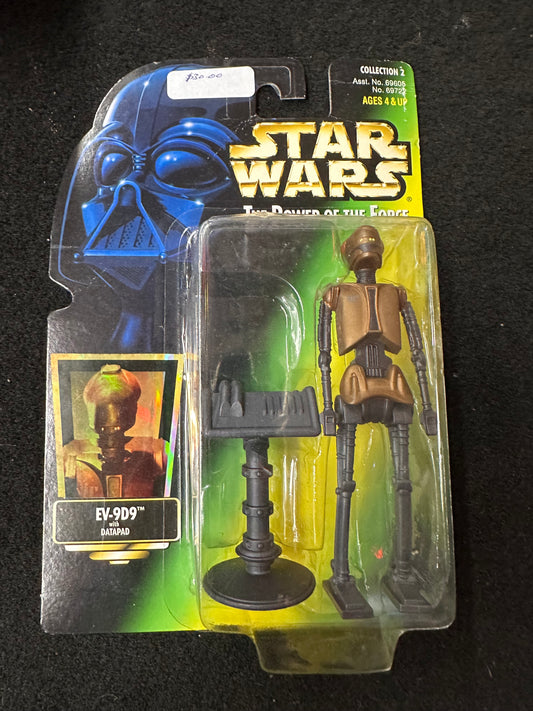 STAR WARS THE POWER OF THE FORCE EV-9D9 FIGURE