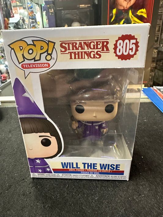 FUNKO POP STRANGER THINGS WILL THE WISE #805