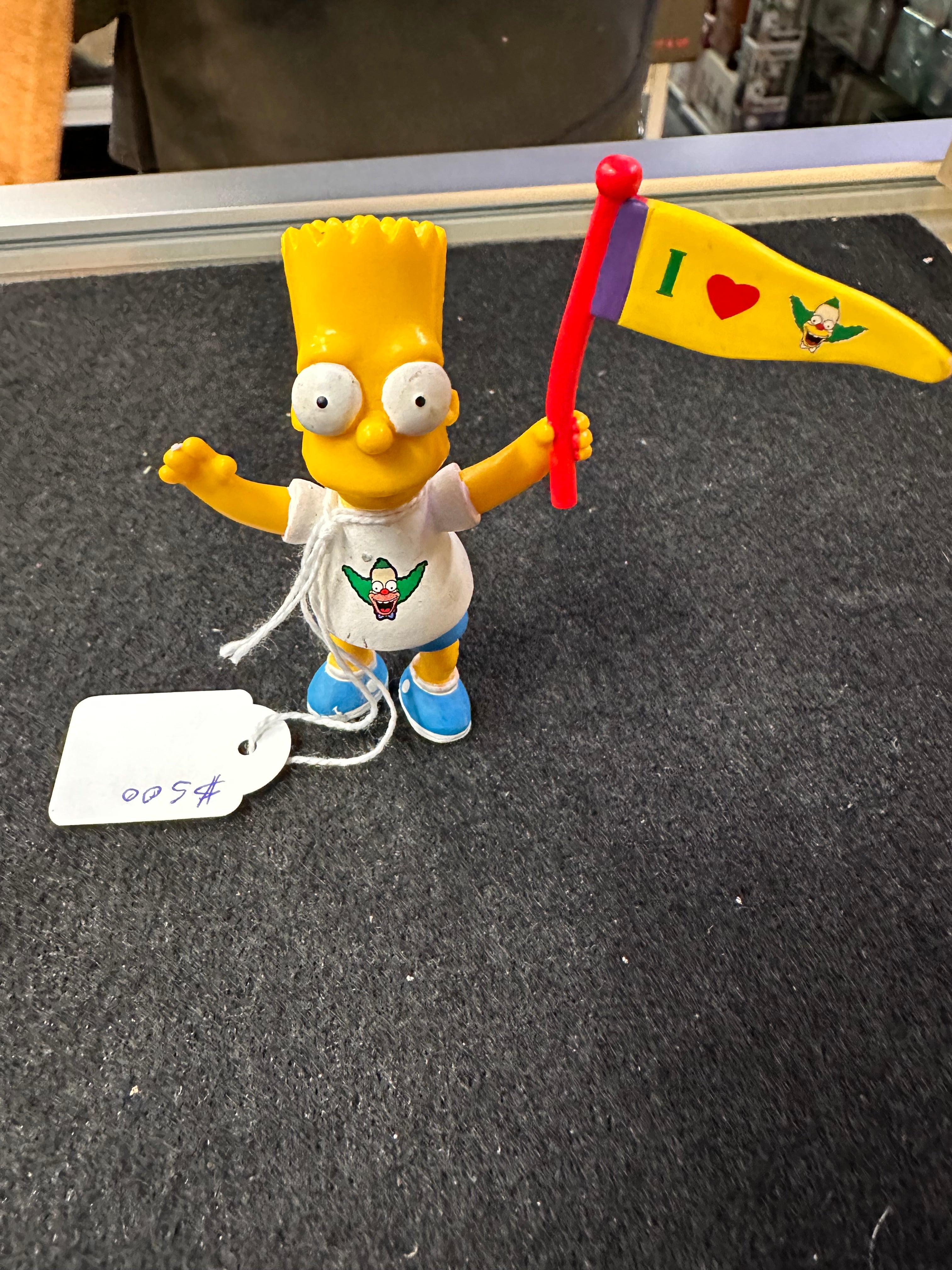 THE SIMPSONS BART WITH FLAG FIGURE – Captain Comics and Collectables ...