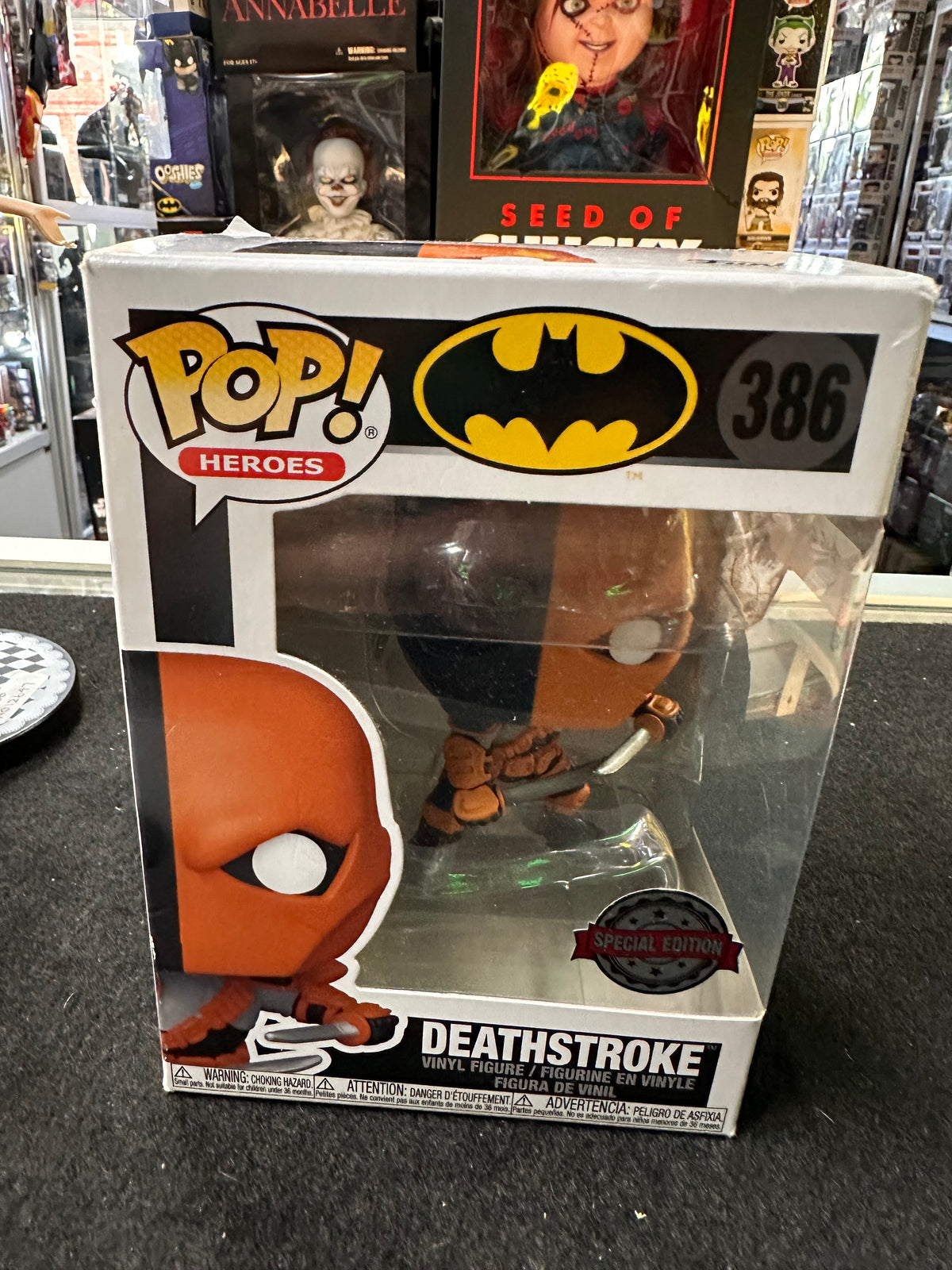 FUNKO POP DEATHSTROKE SPECIAL EDITION #386