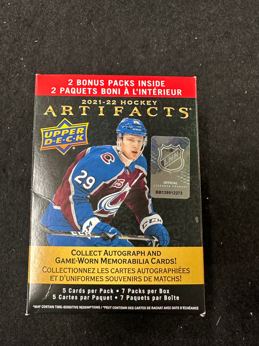 2021-22 HOCKEY ARTIFACTS GAME-WORN MEMORABILIA CARDS