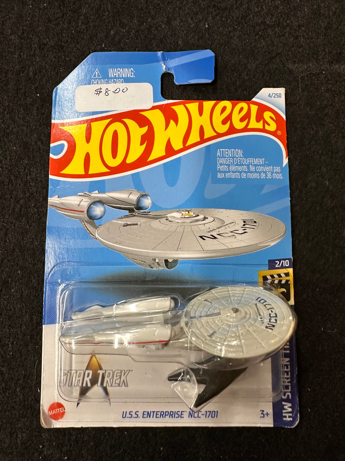 HOT WHEELS STAR TREK NCC-1701