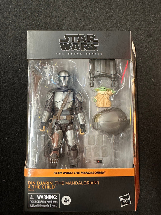 STAR WARS THE BLACK SERIES DIN DJARIN (THE MANDALORIAN) & THE CHILD