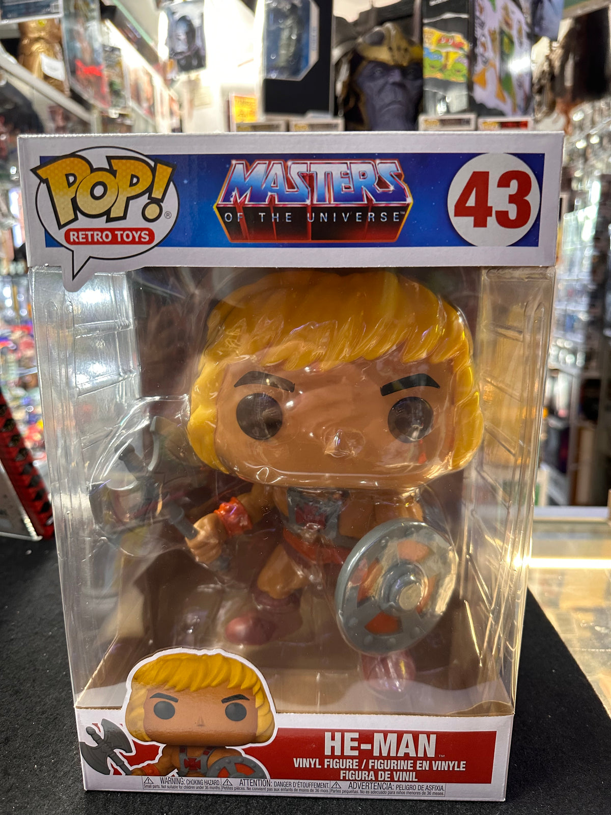FUNKO POP MASTERS OF THE UNIVERSE HE-MAN #43