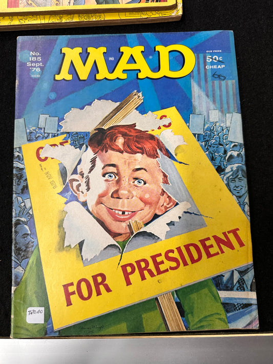 MAD FOR PRESIDENT MAGAZINE NO.185 SEP 76
