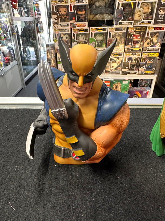 MARVEL WOLVERINE X-MEN BUST BANK