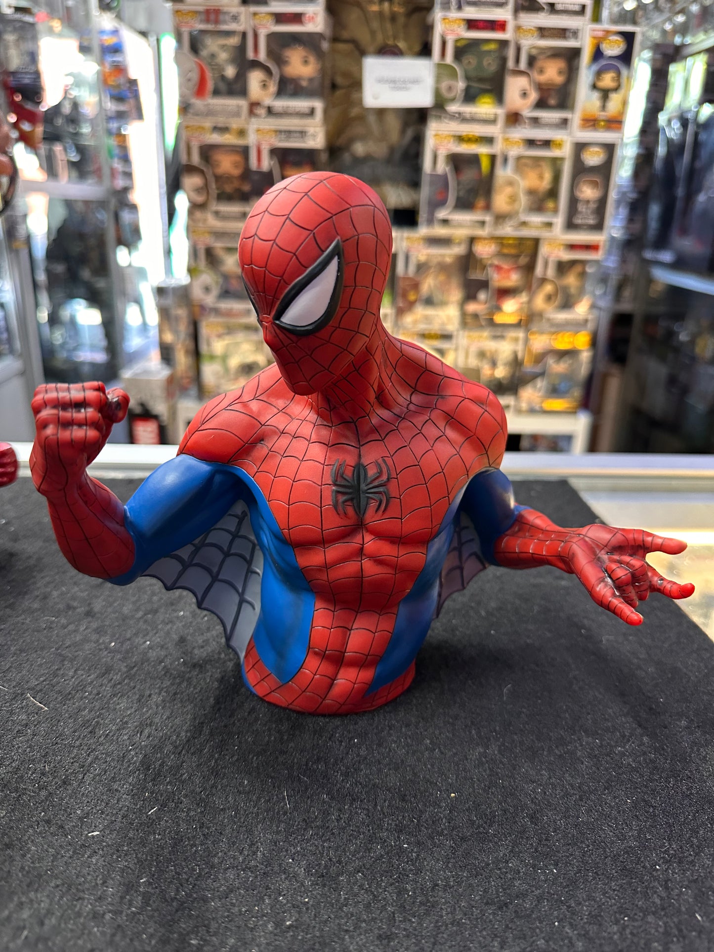 MARVEL SPIDER-MAN BUST BANK
