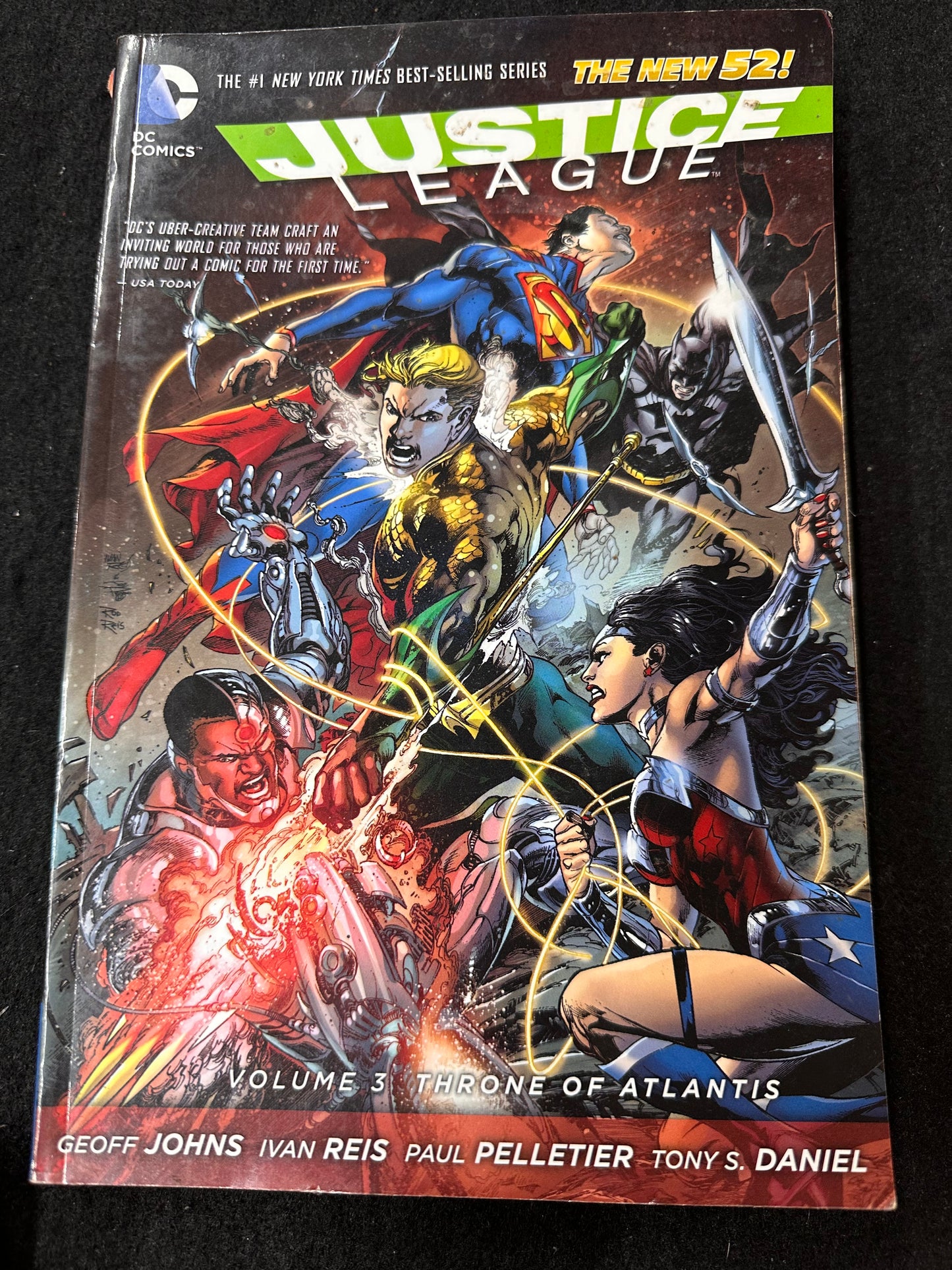 THE NEW 52! JUSTICE LEAGUE VOLUME 3 THRONE OF ATLANTIS