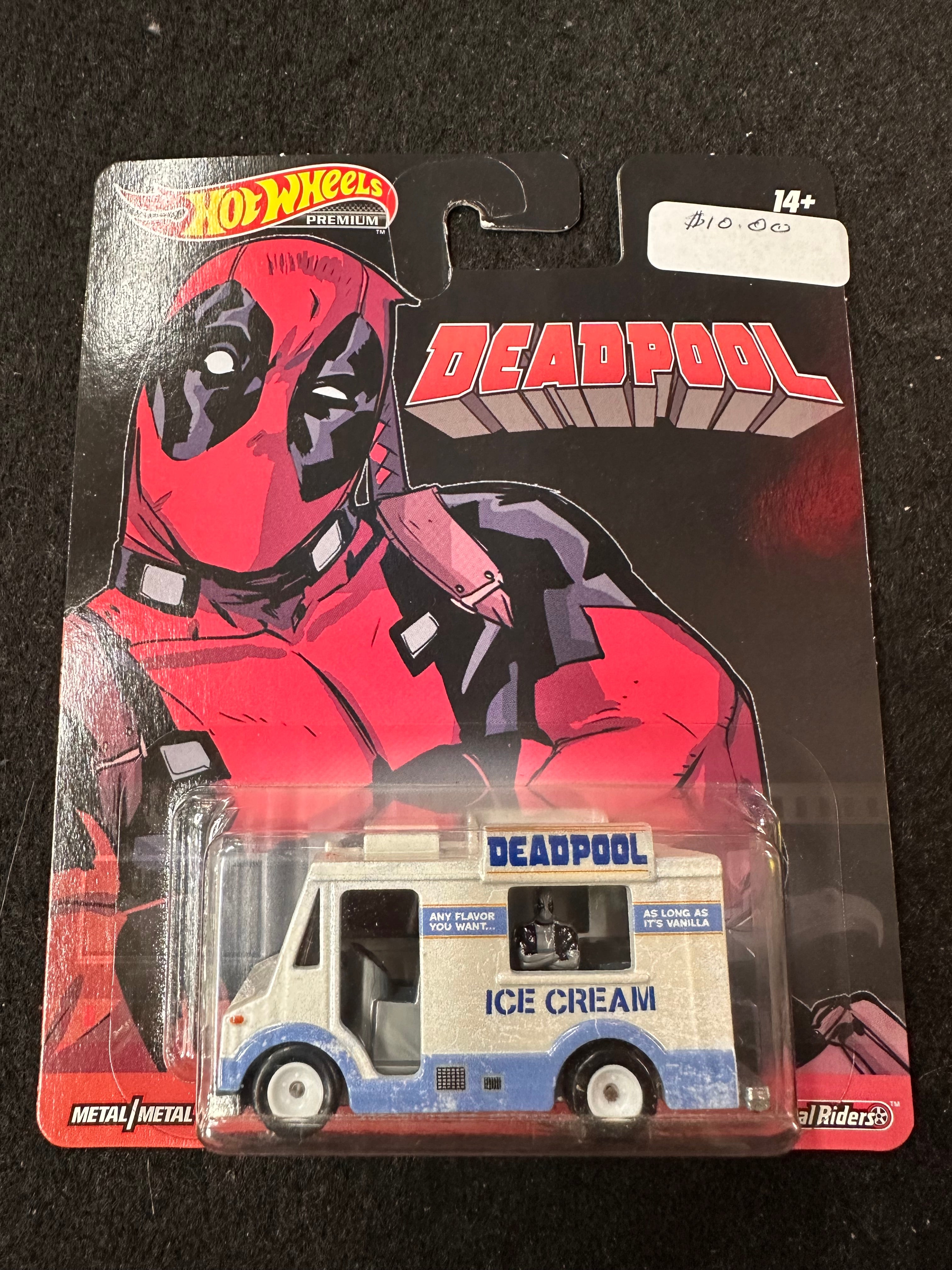 HOT WHEELS DEADPOOL ICE CREAM TRUCK Captain Comics and Collectables Pty Ltd