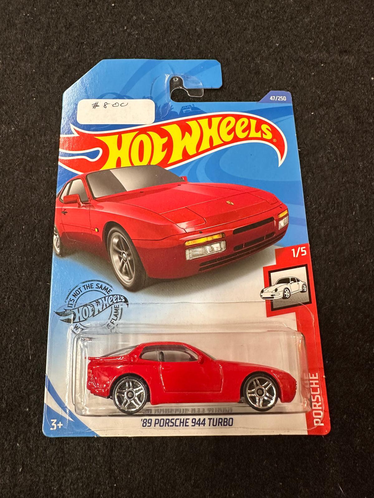 HOT WHEELS 89 PORSCHE 944 TURBO