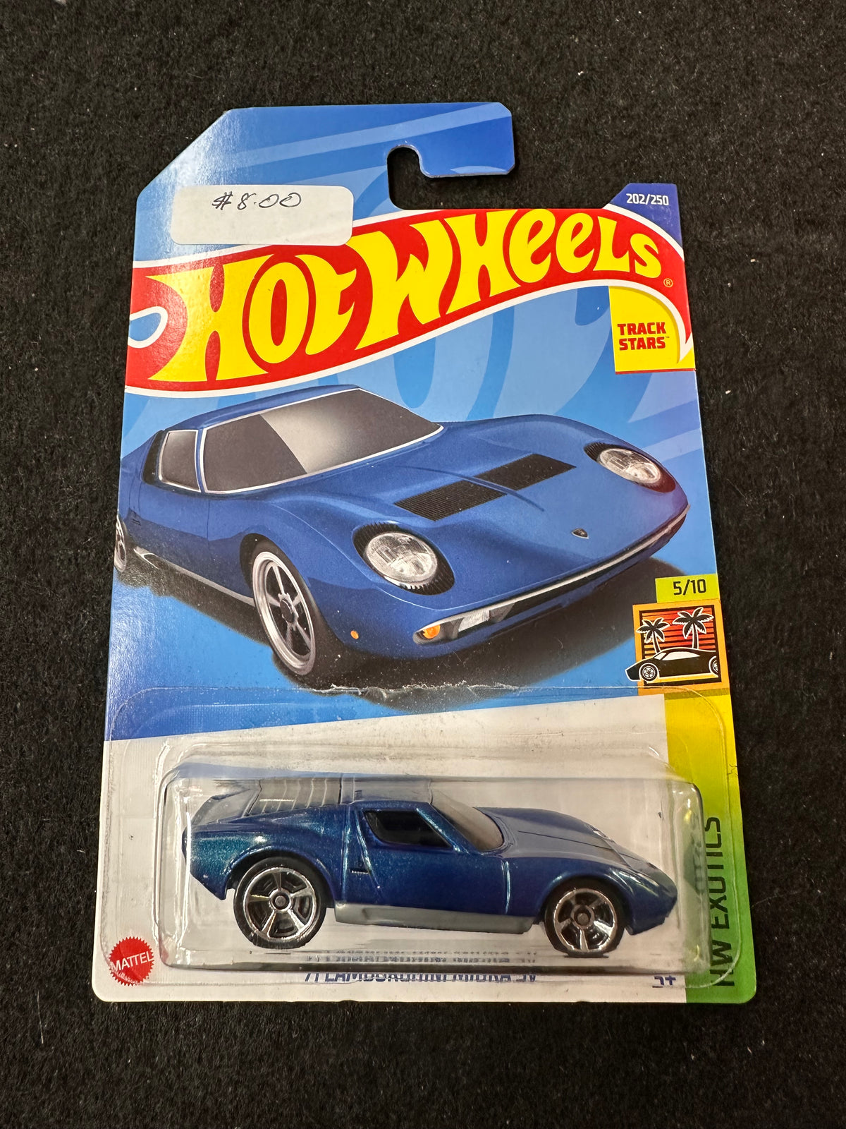 HOT WHEELS 71 LAMBORGHINI MIURA SV