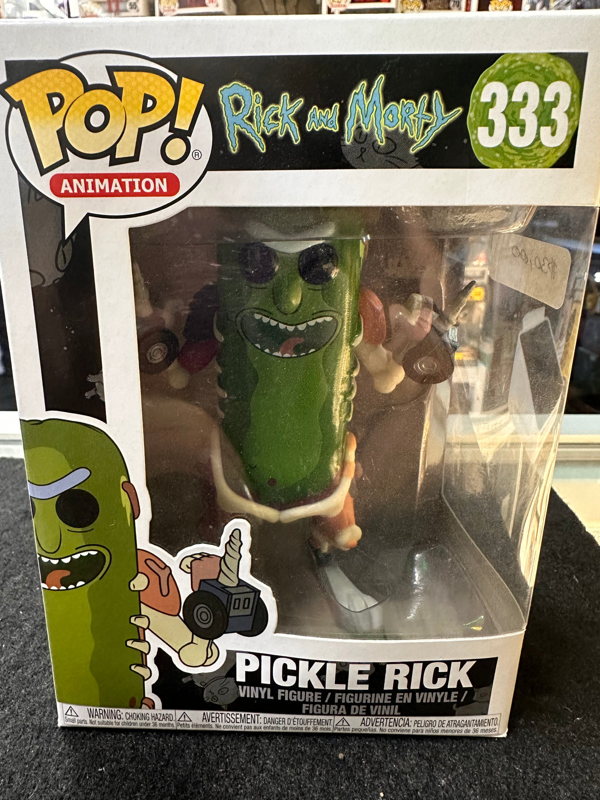 FUNKO POP RICK AND MORTY PICKLE RICK #333