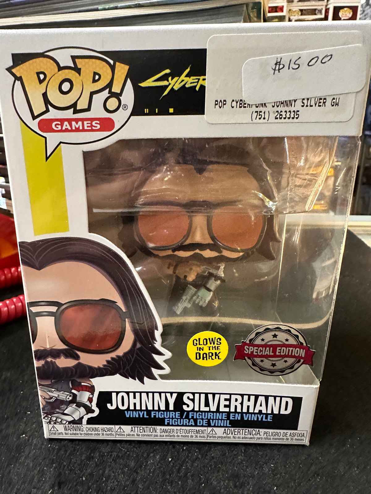 FUNKO POP CYBERPUNK JOHNNY SILVERHAND #592