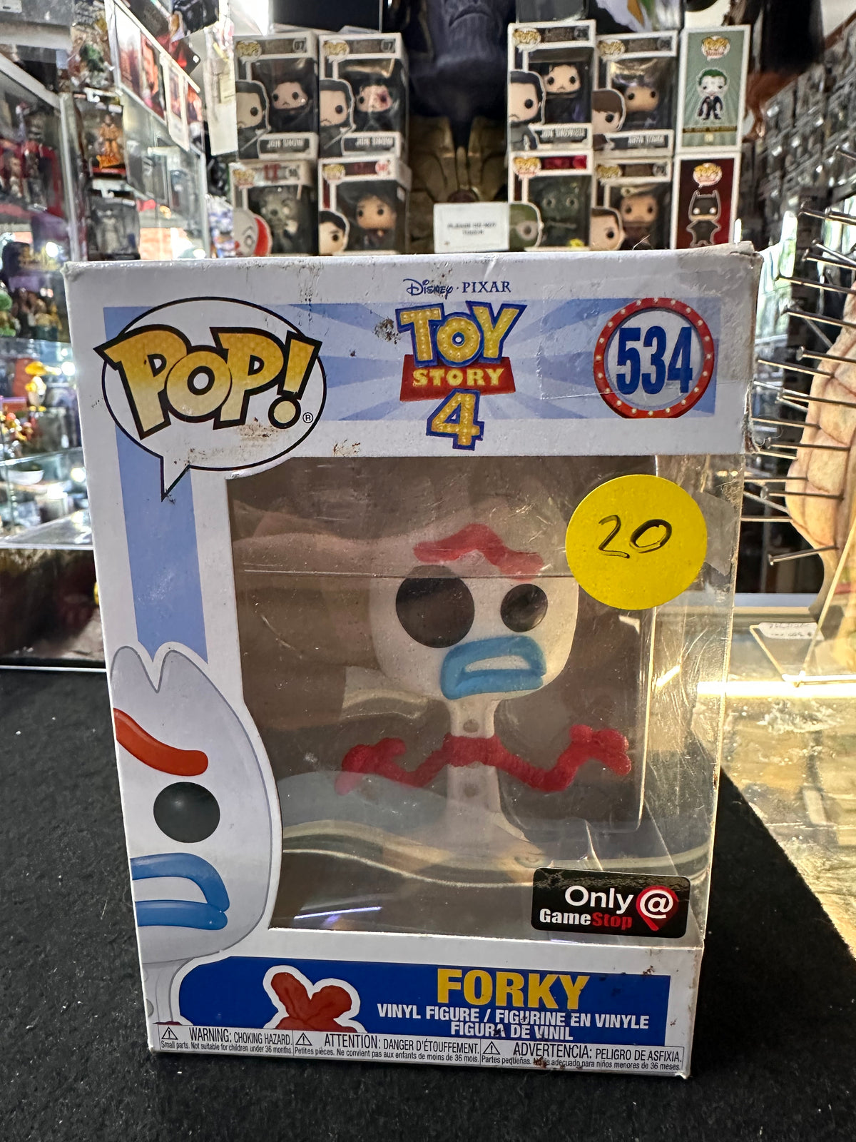 FUNKO POP TOY STORY 4 FORKY # 534