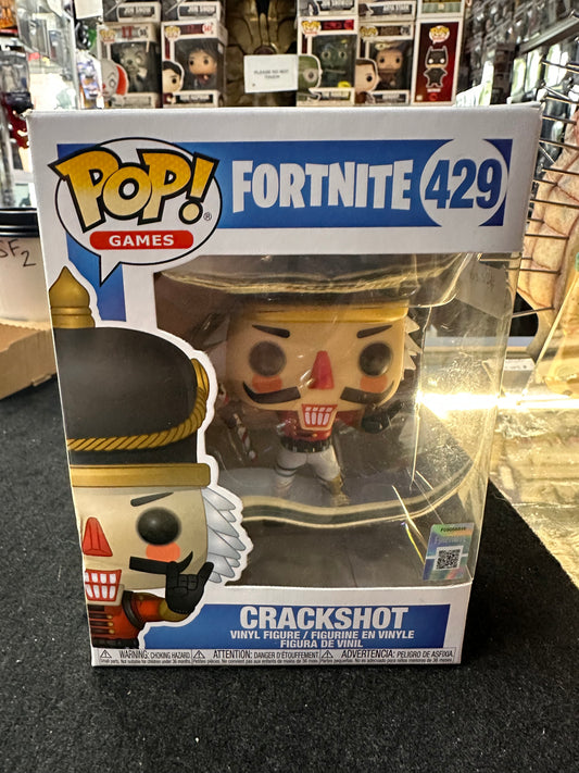 FUNKO POP FORTNITE CRACKERSHOT #429