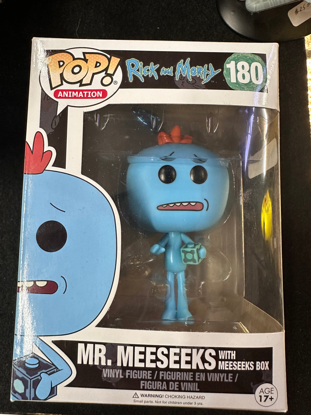 FUNKO POP RICK AND MORTY MR.MEESEEKS WITH MEESEEKS BOX #180