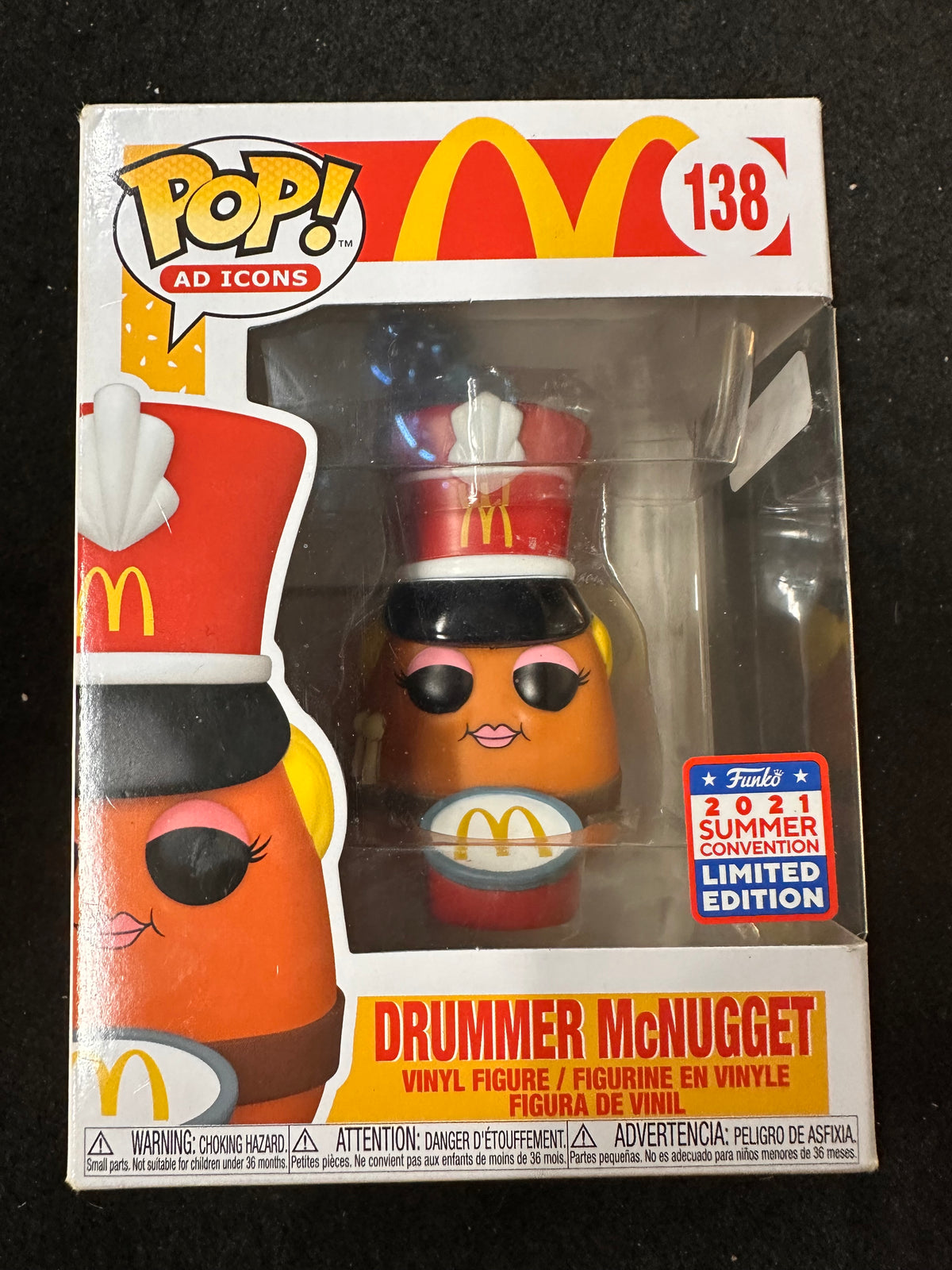 FUNKO POP DRUMMER McNUGGET #138