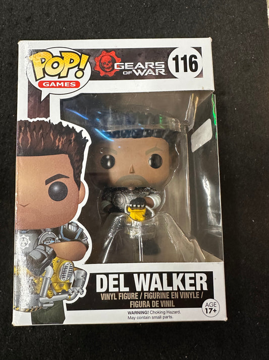FUNKO POP GEARS OF WAR DEL WALKER #116