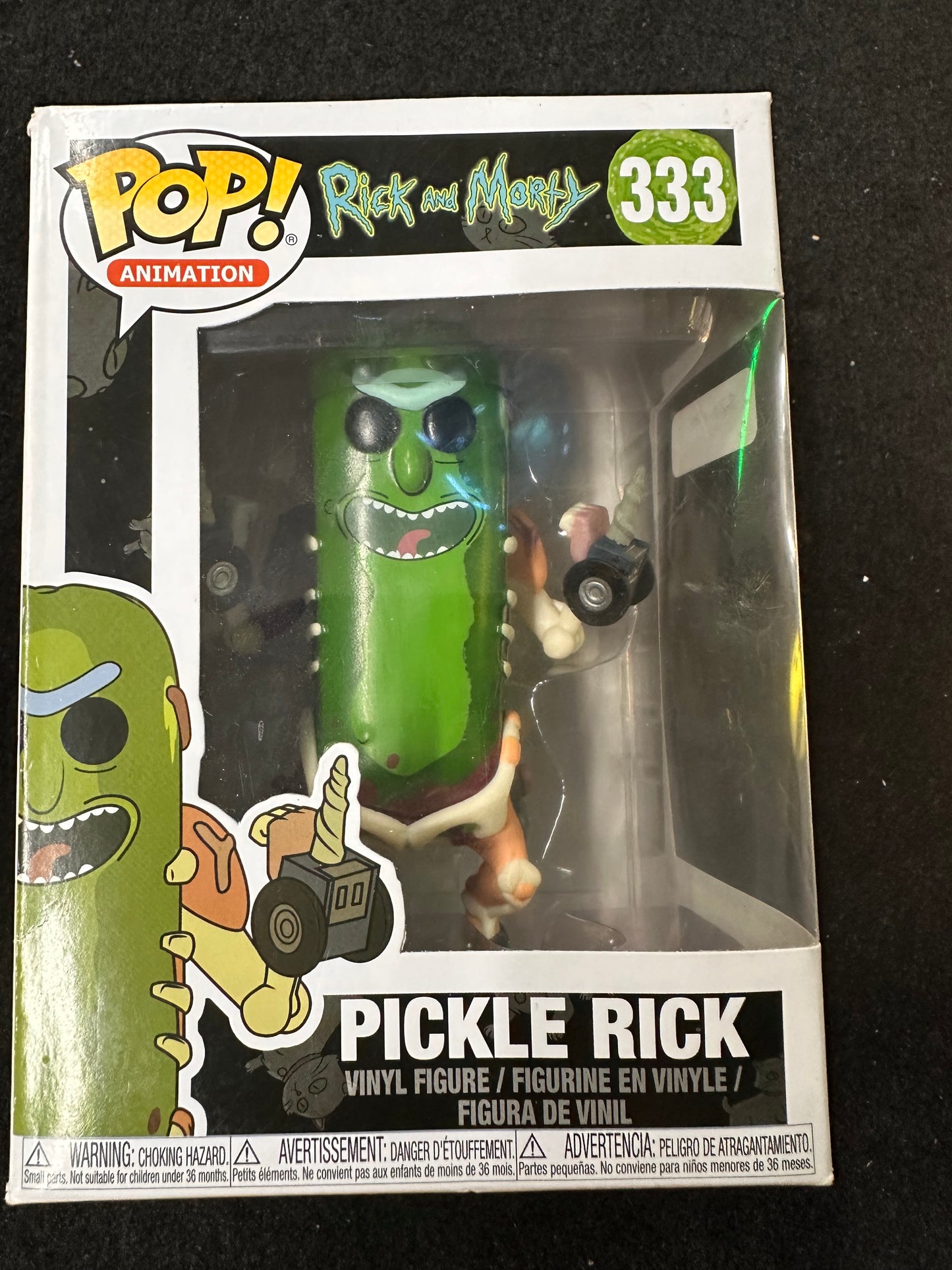 FUNKO POP RICK AND MORTY PICKLE RICK #333