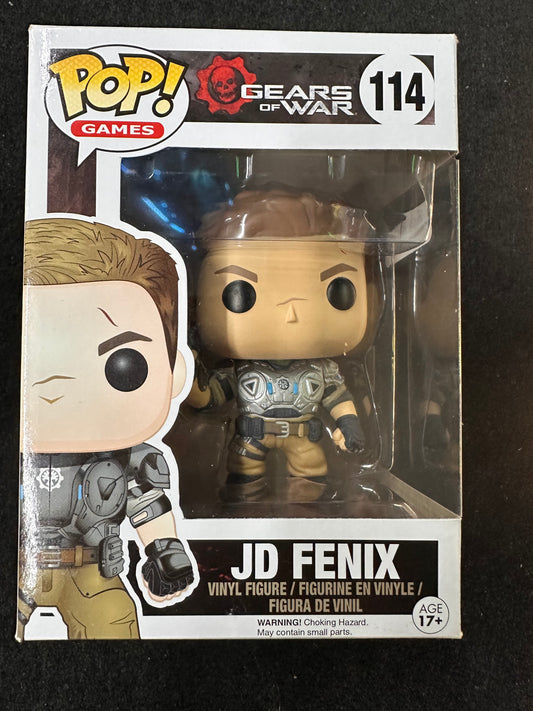 FUNKO POP GEARS OF WAR JD FENIX #114