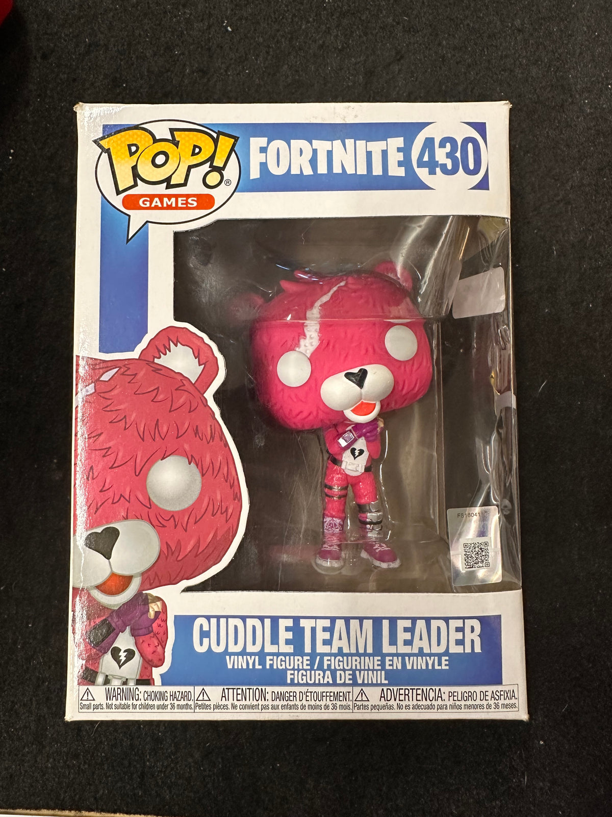 FUNKO POP FORNITE CUDDLE TEAM LEADER #430