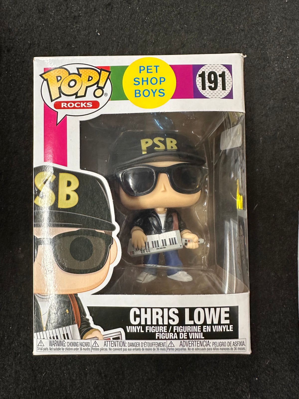 FUNKO POP THE PET SHOP BOYS CHRIS LOWE #191