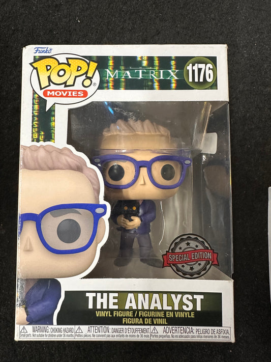 FUNKO POP THE MATRIX THE ANALYST #1176 SPECIAL EDITION
