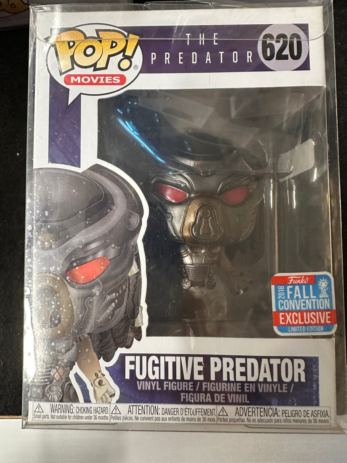 FUNKO POP THE PREDATOR FUGITIVE PREDATOR #620 EXCLUSIVE